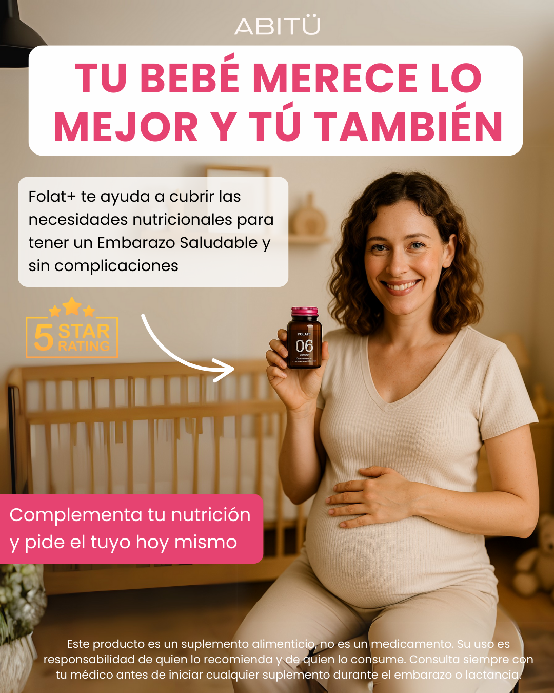 🍼 Las 5 Vitaminas Esenciales para un Embarazo Saludable (y por qué no todas las prenatales las incluyen)