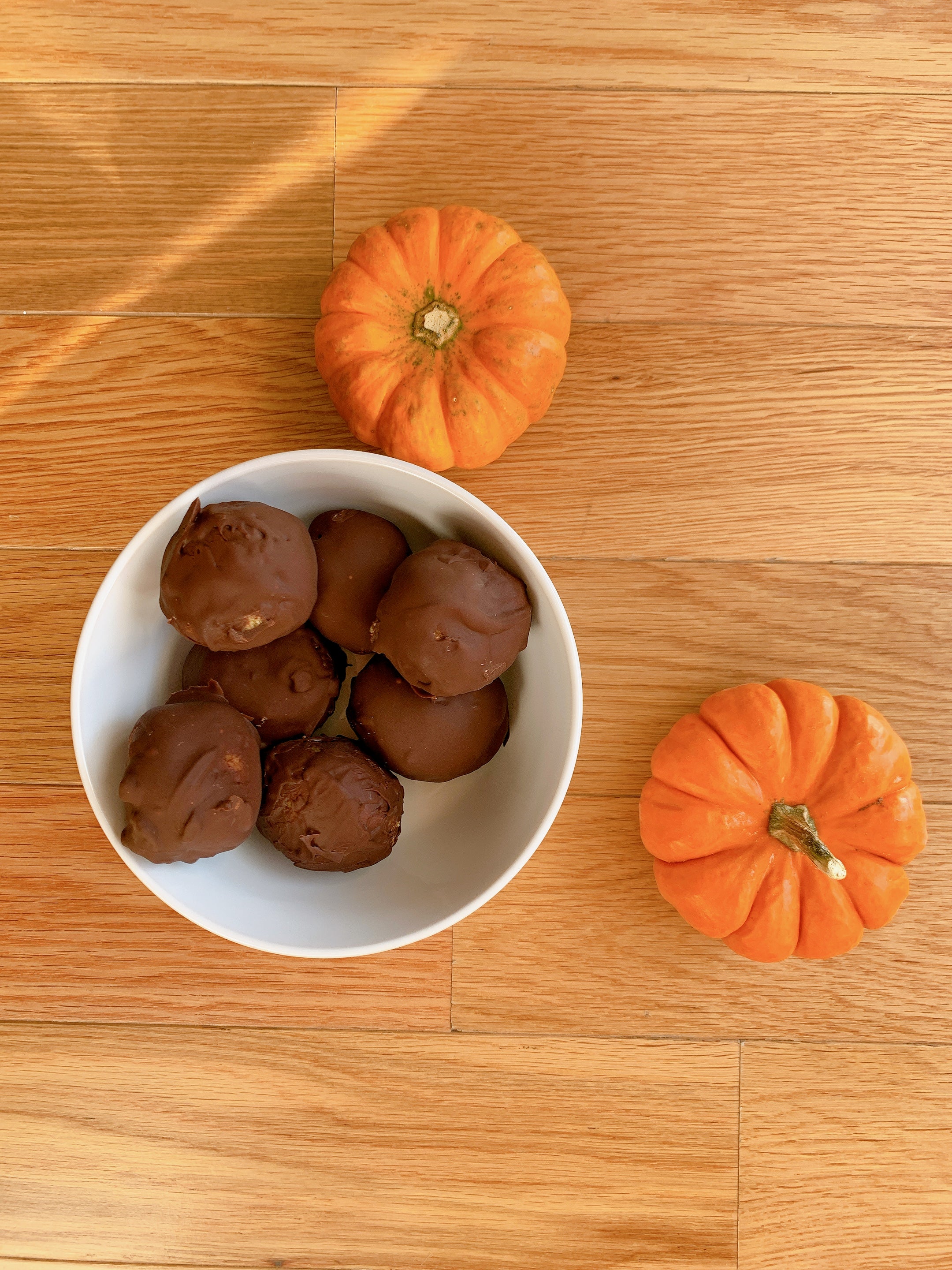Trufas de calabaza