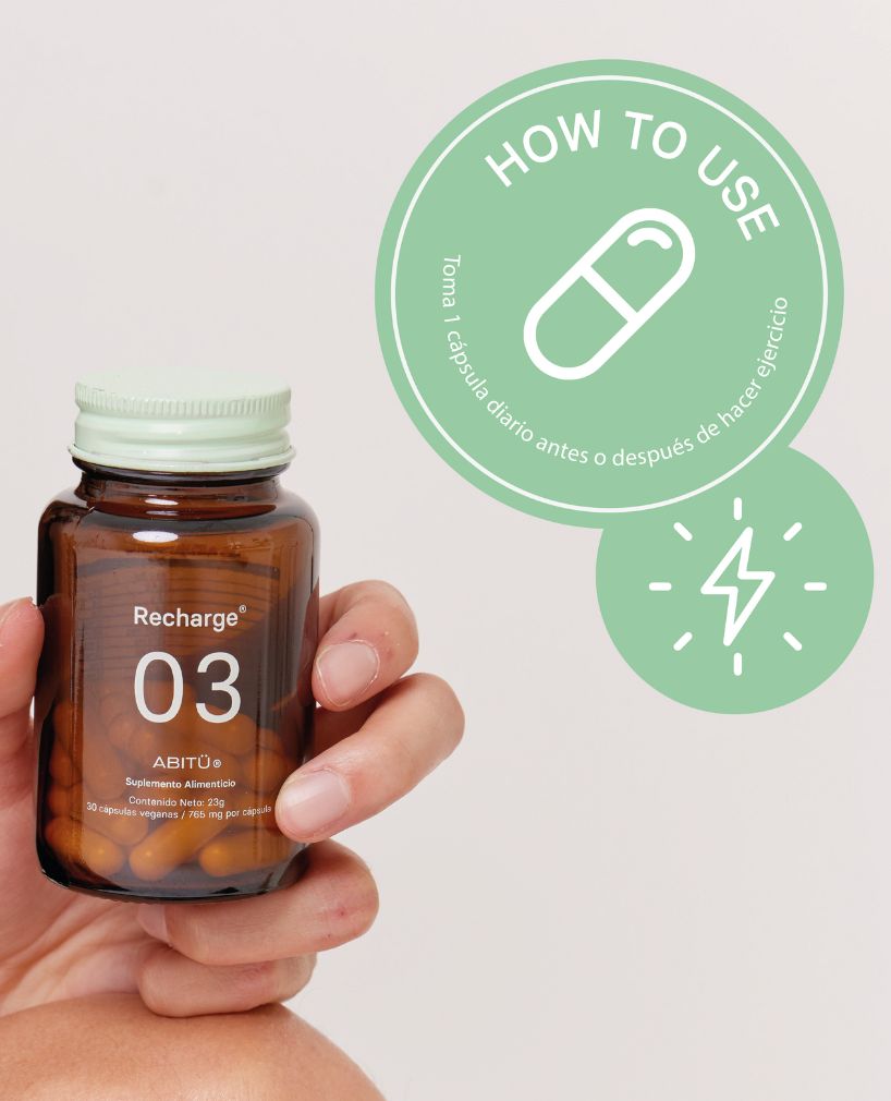 Recharge (Complejo Vitamina B, L-Teanina, Bacopa, Cafeína)