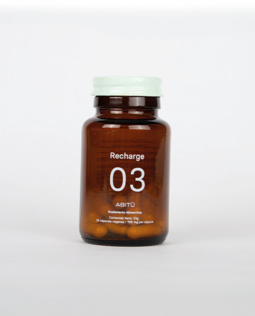 Recharge (Complejo Vitamina B, L-Teanina, Bacopa, Cafeína)