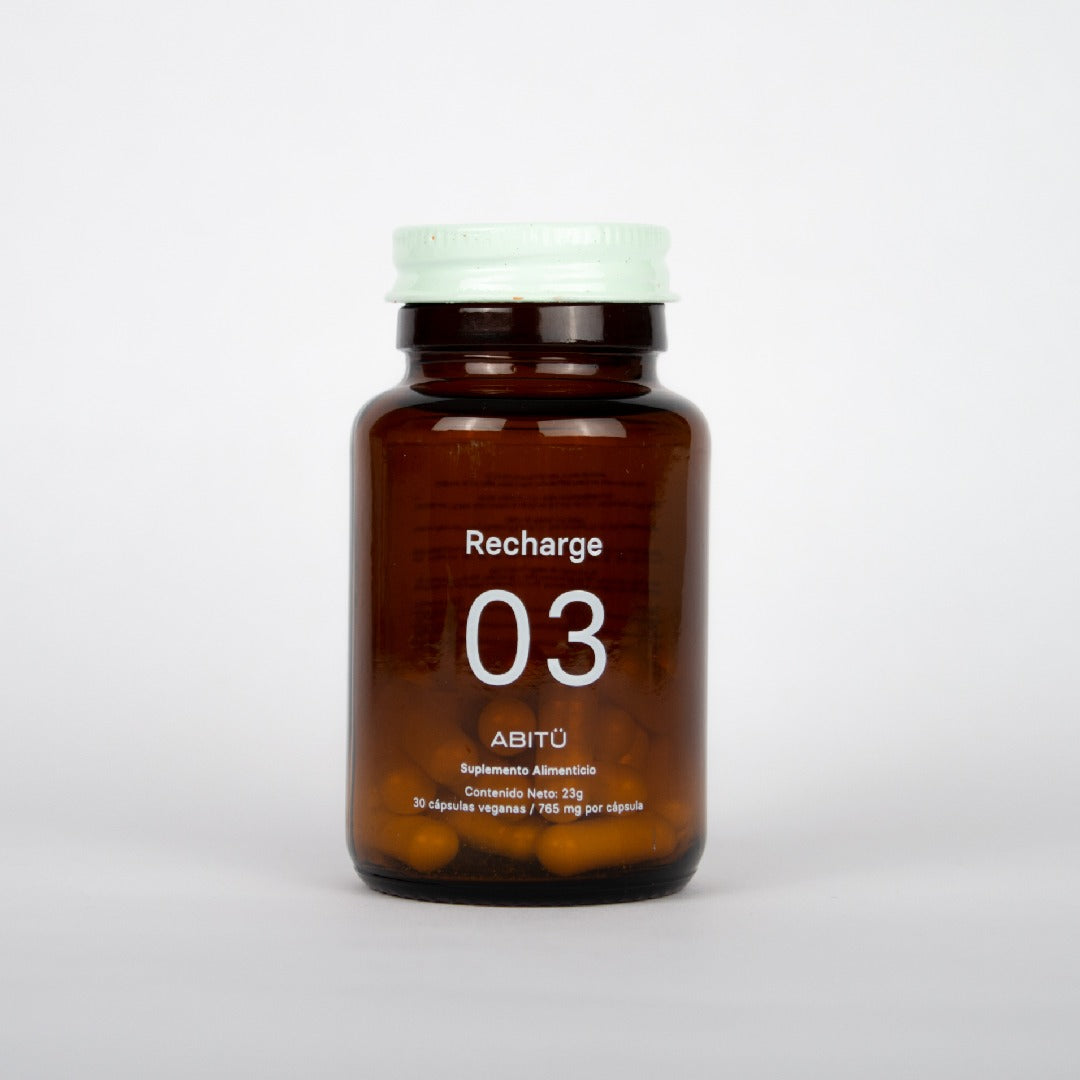 Recharge (Complejo Vitamina B, L-Teanina, Bacopa, Cafeína)
